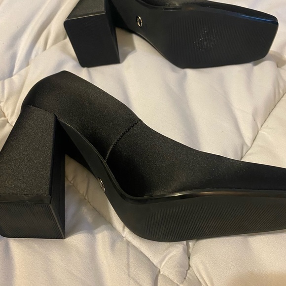 ZARA SHOES NEW WITH TAGS SQUARE HEEL - Picture 5 of 12